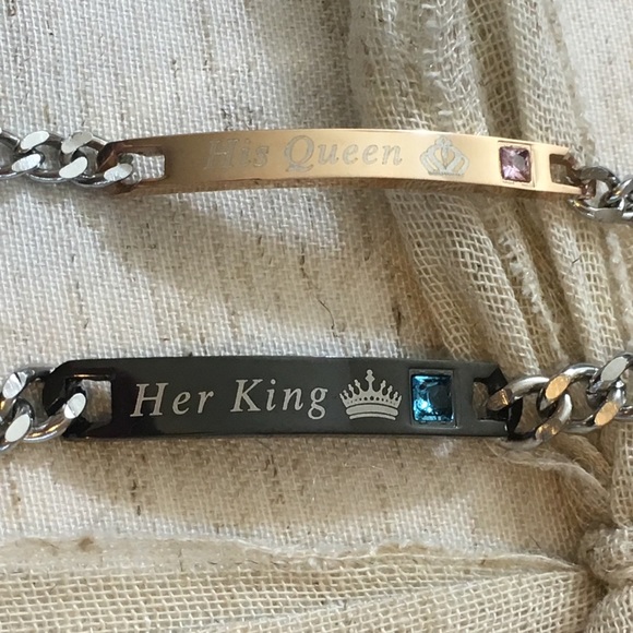 Other - His and Her Matching ID Bracelets